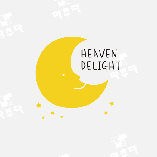 076 교회티 heaven delight (30수 라운드 반팔 / 50벌 기준가-2도_대형 )